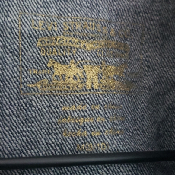 SALE 🧥🤍 Kids M Levi's Jean Jacket - Picture 7 of 9